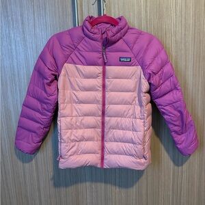 Patagonia Two-Tone Pink Puffer Jacket